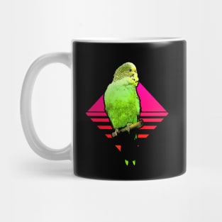 80s Retro Budgie Mug